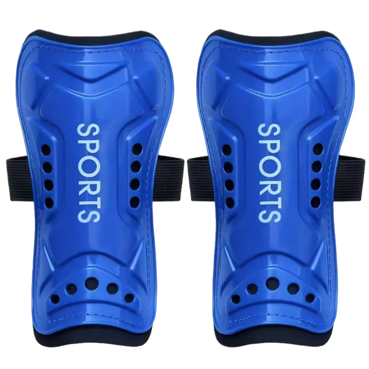 Adult soccer shin guards, 1 pair, lightweight, breathable, and durable, suitable for protecting the calves during matches.