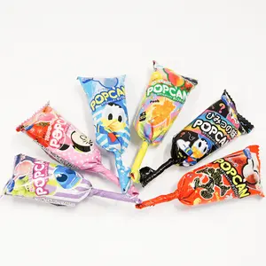 POPCAN Japan Disney Fruit Flavored Lollipop - Random Packaging, Single Stick