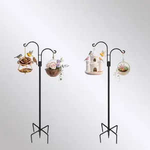 Yard Shepherd Hook, Heavy-Duty Steel, Easy Assembly, Budget-Friendly