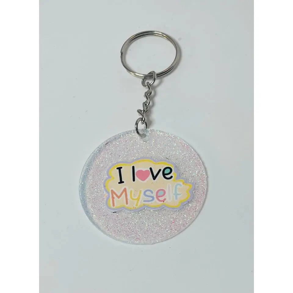 "I love myself" Mental Health Keychain