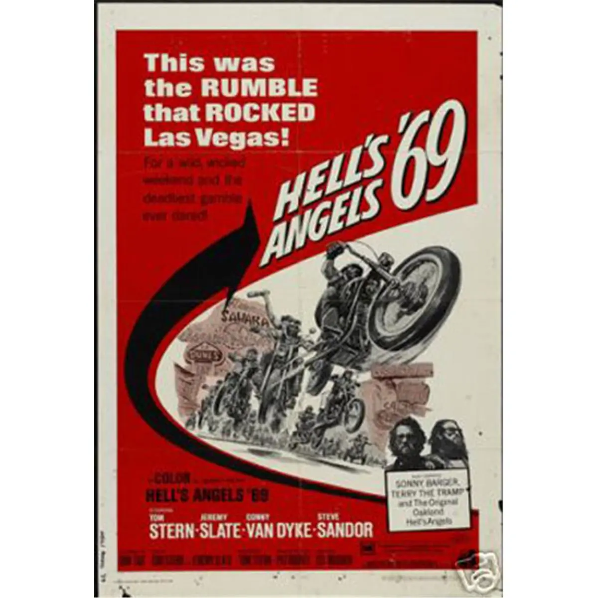 Hot Stuff Enterprise 8118-12x18-LM Hells Angels 69 Poster