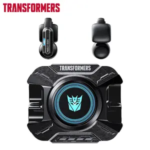 [New Release2026 ]Transformers TF-T93 Open-Ear Bluetooth 6.0 Earbuds, 12mm Deep Bass, Secure Fit for Sports Running Workouts, Lightweight All-Day Comfort, Fast Charging, Stable Connection, Compatible with iPhone, Android, PC and Laptops，Tech-Themed Gifts