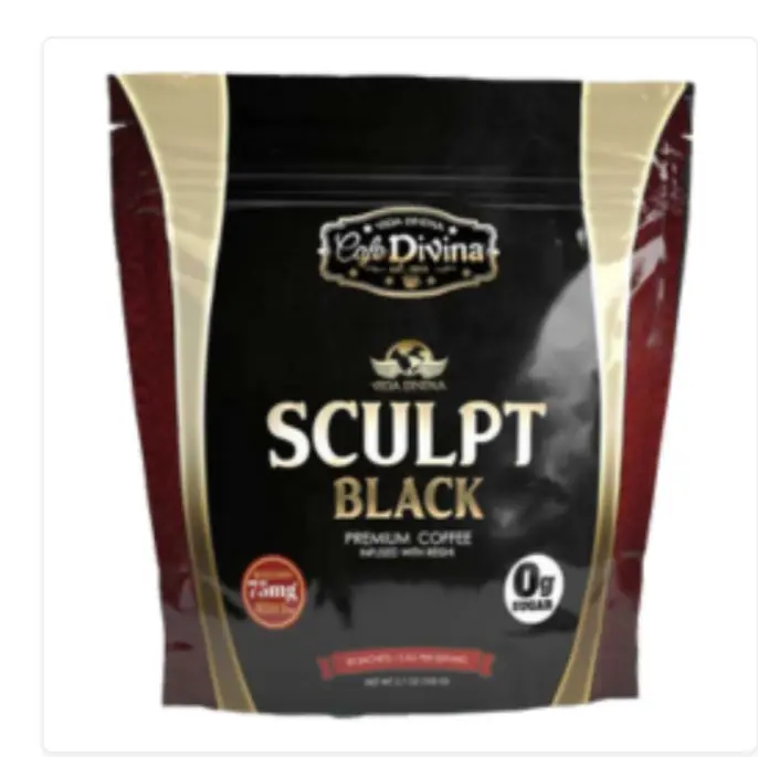 sculpt black coffee beverage organic.......