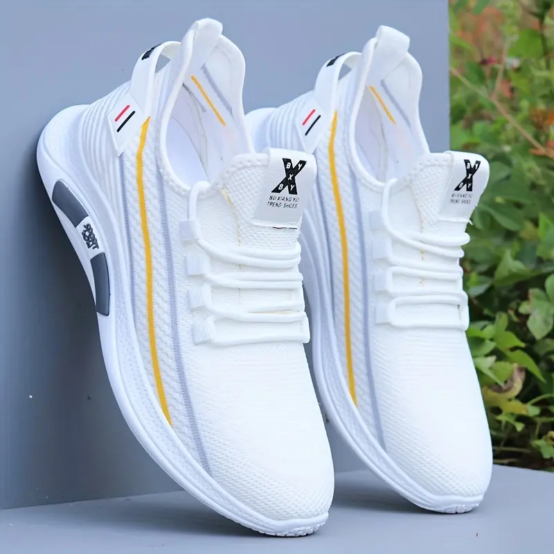 UYCEKK Men's Breathable Sneakers - Comfortable, Casual Shoes with & Non-Slip Sole for Travel