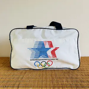 Original 1984 LA Olympics Bag - Limited Edition Electric Blue Strap Vintage Style Tribute to Champions Past and Present