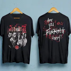 Mudvayne band 2 sides T-shirt black Unisex