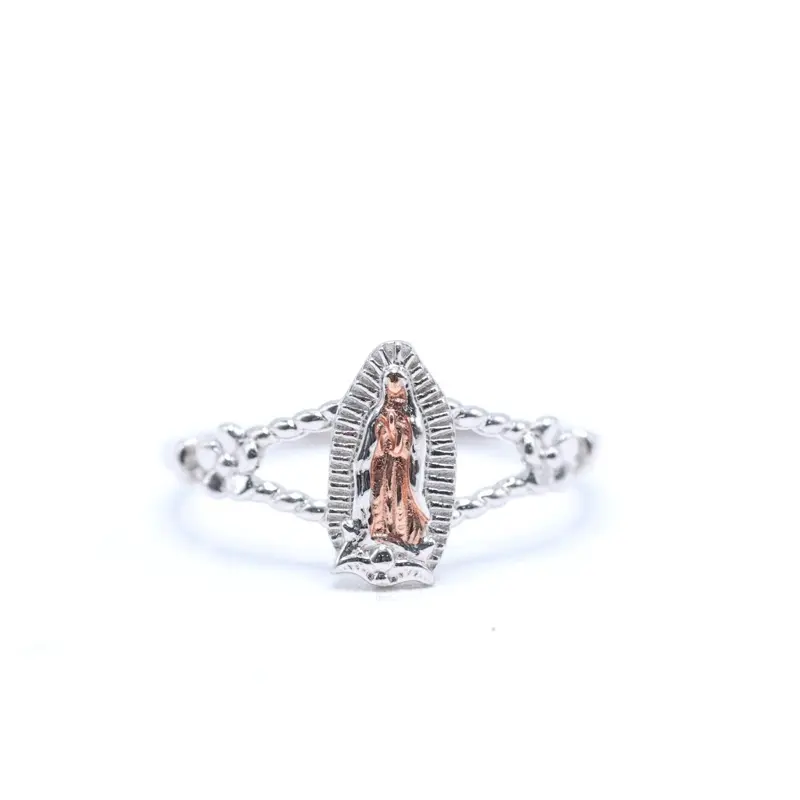 925 Silver Virgencita Ring - Dainty