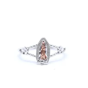 925 Silver Virgencita Ring - Dainty