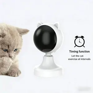 Automatic Cat Laser Toys Interactive Smart Teasing Timed Pet LED Laser Indoor Cat Toy Accessories Rotating Electronic Cat Toy