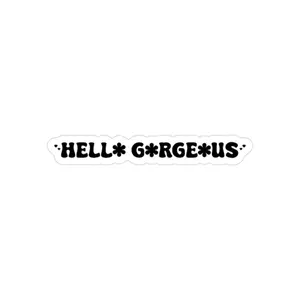Hello Gorgeous Mirror Decal sticker