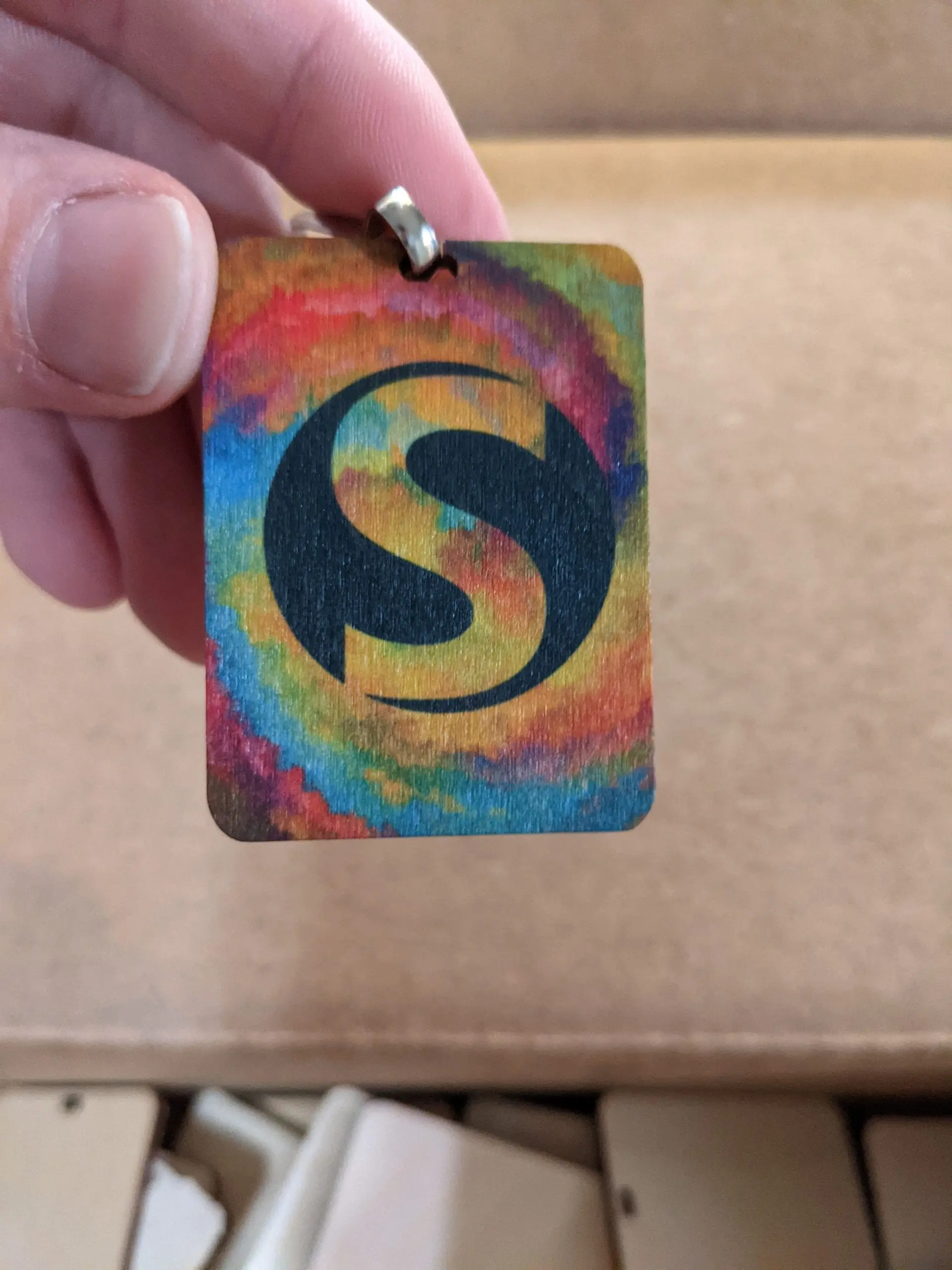 Double Sided Sublimation Keychains