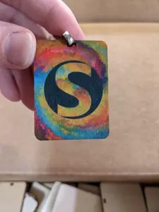 Double Sided Sublimation Keychains