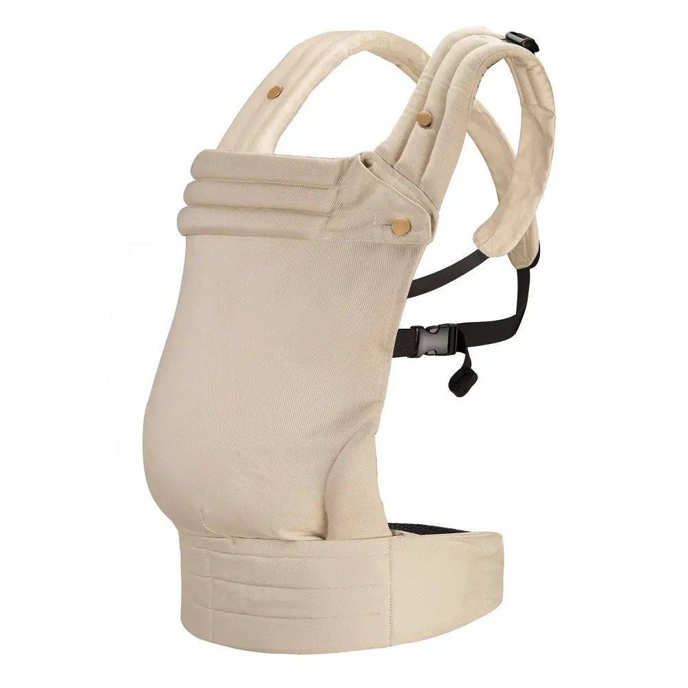 Ergonomic Baby Carrier with Hip Seat, Lightweight All-Season Adjustable Backpack for Baby and Toddler Outdoor Travel, Lightweight Ergonomic Carrier, Polyester, Cotton, Hand Wash Only, Knit, Sleeveless