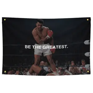 Muhammad Ali - Be the greatest Flag