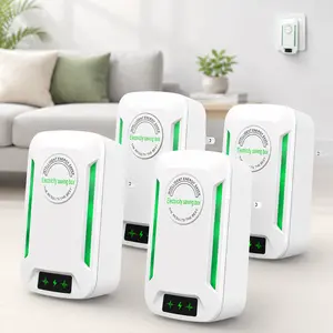 4PCS Plug-In Power Box, Smart Plug Device & Office US Plug, Plug&Play,  for Home, Office, Restaurants, Factory