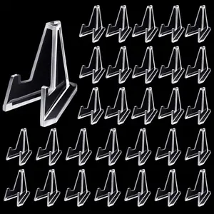 Triangle Medal Holder, 52pcs/set Souvenir Medal Display Stand, Desktop Phone Holder, Office Presentation Supplies for Home School Office, Desk Accessory