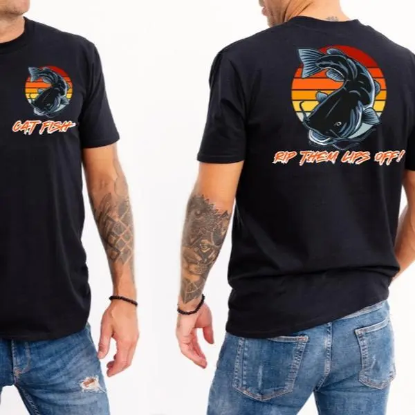 Cat Fish | Angler | T-Shirt | Unisex Apparel | Printed in the USA | Fishing | Fathers Day | Gift