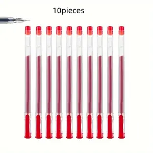 Mini Pen Set, Large Capacity Ink, High Quality Plastic, Full Needle Tube, Neutral Pen, Signature Student Exam Use, Carbon 0.5mm