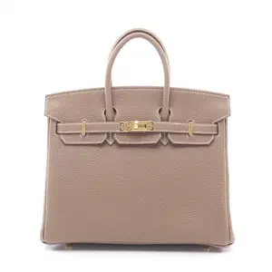 Pre-owned HERMÈS Calfskin Shoulder Bags Hermes Birkin25 Togo