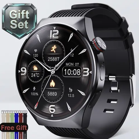 2026 Fashion Touch Screen Smart Watch for Men Women, Multifunctional Smartwatch with Call Function, Fall Activity Tracker, 100+ Sports Modes DIY Watch Dials, Messages Reminder, Fitness Trackers for iPhone/Andriod, Fathers Day Gift for Husband