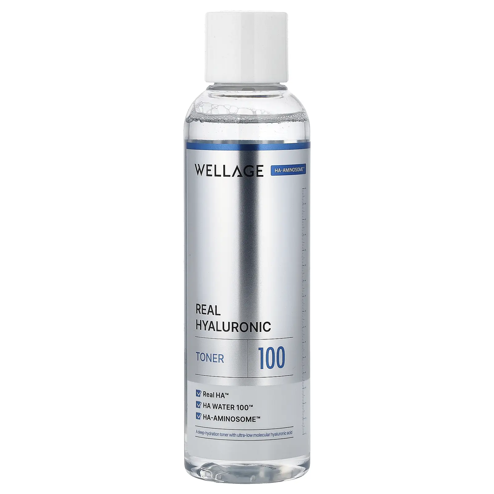 Wellage Real Hyaluronic Toner 100, 6.76 fl oz (200 ml)