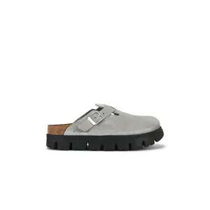 BIRKENSTOCK Boston Chunky Clog in Pure Sage BIRKENSTOCK Boston Chunky Clog in Pure Sage