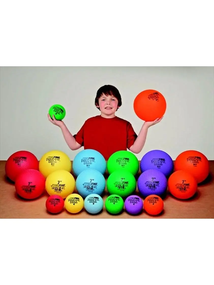 Sportime 009497 13 In. Poly-Pg Ball