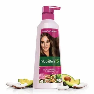 Nutribela Acondicionador biokeratina liso y manejable x 370 ml