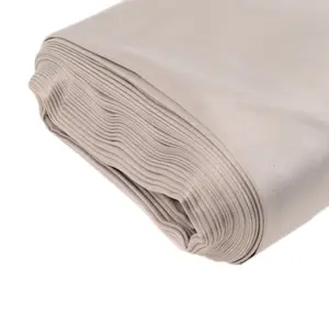 Silver Lamour Satin Fabric Bolt, Heavy Matte Satin Fabric By The Yard - 54"x10 Yards