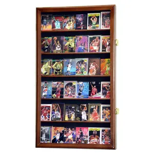 36 Sport/Collectible Trading Card Display Case Cabinet