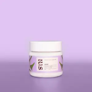 SYN Beauty Sopht Hand Cream Mini - Strawberry & Lavender 1 oz Cruelty-Free Plant-Based Fast Absorbing Hydrating Moisturizer