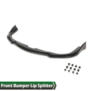 Fit For 06-07 Subaru Impreza WRX STI Front Carbon Look Bumper Lip Splitter