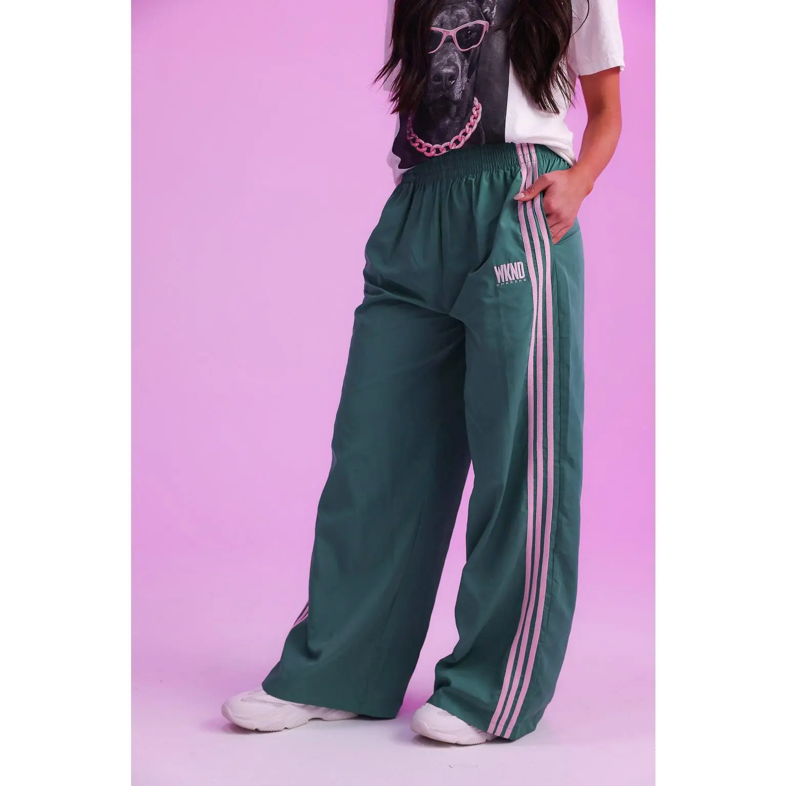 WKND Track Pants - Green