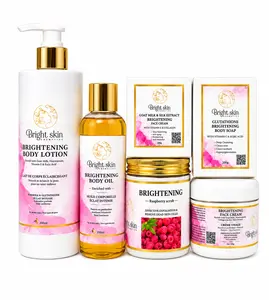 Bright Skin Cosmetics Complete Skincare Starter Kit for Daily Glow & Care Routine, Hydrating Set for All Skin Types with Smooth Moisture Boosting Formula