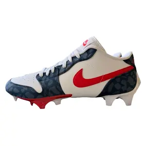 Jordan 1 Low "Vapor Edge Elite PE Cleats - Howard University" IF5608 446