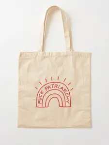Sale up to 50%, Limited flash Deal, Fuck Patriarchy - Feminist Cotton Tote Bag