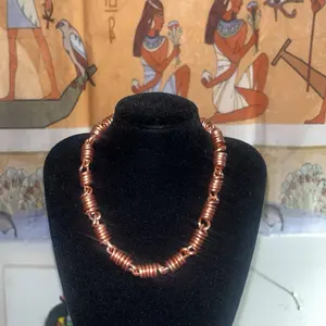 Handmade Copper Coil Necklace – Energy Healing, Grounding, Protection & Spiritual Power Jewelry
