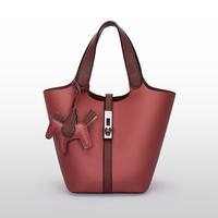 Pink brick and mud red