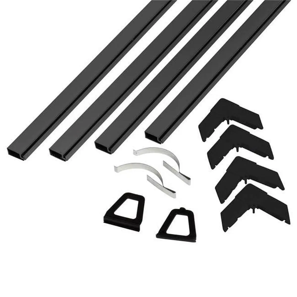Phifer DIY Window Screen Frame Parts, Durable Bronze Aluminum for 60 x 60 in Screens, Easy Assembly with Hardware Included, Rectangular, Window Screen Frame Kit