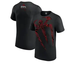 [Graphic Tee]Men's Black Roman Reigns OTC 1 Tribal Unisex T-Shirt, Y2k Vintage Graphic Tee, Menswear Womenswear Streetwear Top, Casual Camiseta Verano Wrestling Inspired Fashion Shirt for Men for Women