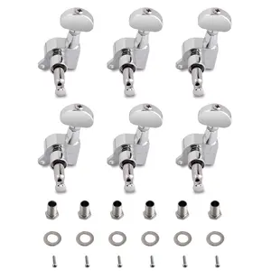 Metallor Sealed Full Metal Tuners TuningPegs Machine Heads For Electric Guitar