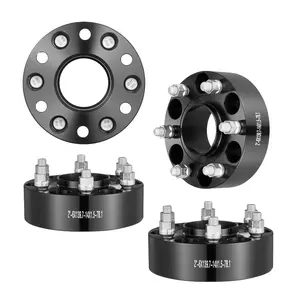 VEVOR Wheel Spacers, 1 5x4.5 Wheel Adapters, 5 Lug Forged Spacer, 82.5 mm Bore Hubcentric 1/2 - 20 Studs Spacers, Fit for 1984 - 2013 Jeep and Ford, 4 PCS BlackVEVOR Super Brand Day