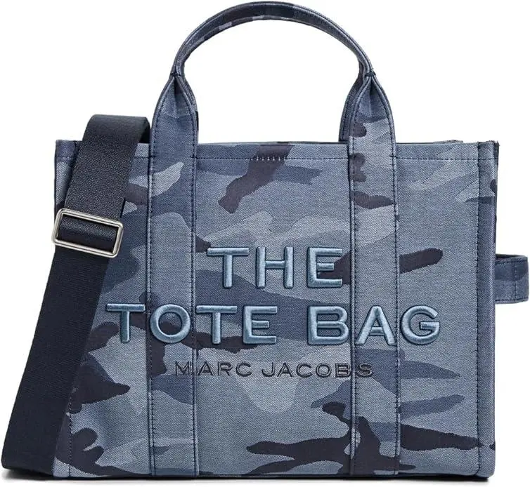 Marc Jacobs The Camo Jacquard Medium Tote Bag - Blue Multi 2S4HTT002H03-401