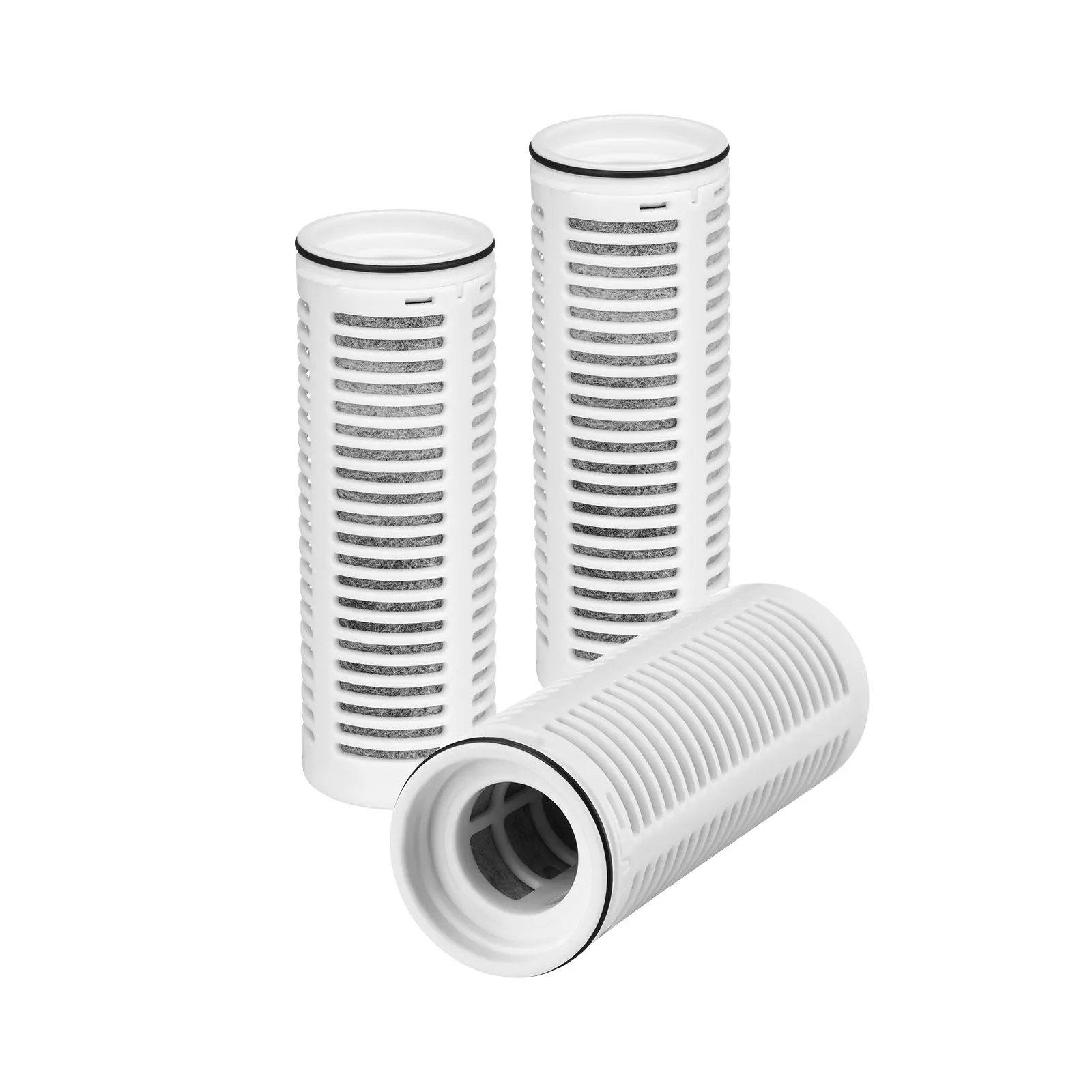 【Summerfinds】VEVOR Pitcher Water Filter Replacements,3-pack Water Filters for Pitchers and DispensersNo BPALast 3 Months or 211 GallonsReduce ChlorineRustOdorsPFOA/PFOSfor Water Filter Pitcher 6287