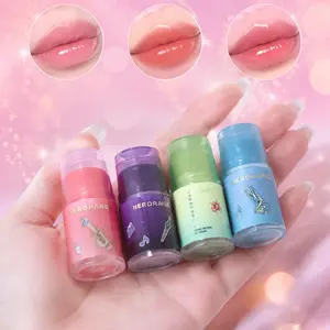 4 Pack Mini Lip Balm Set, Pocket Size & Portable, Long Lasting Moisturizer, Soothe Dry Chapped Lips, Non-Sticky Gentle Formula, Multi Flavors, Nourishing Lip Care, Perfect for Daily Use & Travel