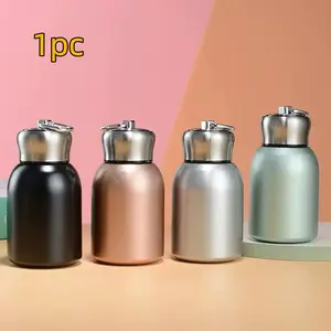 304 Stainless Steel Insulated Cup, Dual-Layer Vacuum Design, Portable Mini Pocket Cup with Handle, Ideal Gift Choice