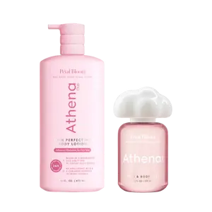 Petal Bloom - Athena Club Lotion & Mist Duo | Hydrates & Softens | Full-Body Fragrance | Sensitive-Skin Friendly | Perfect for Scent Layering