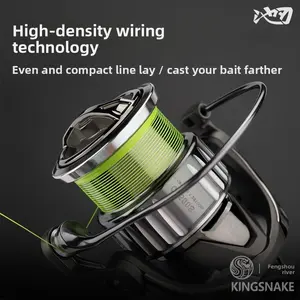 Second Generation Dense Line Arrangement Spinning Reel Micro Reel Carbon Fiber Metal Fishing Reel Shallow Cup Fishing Reel