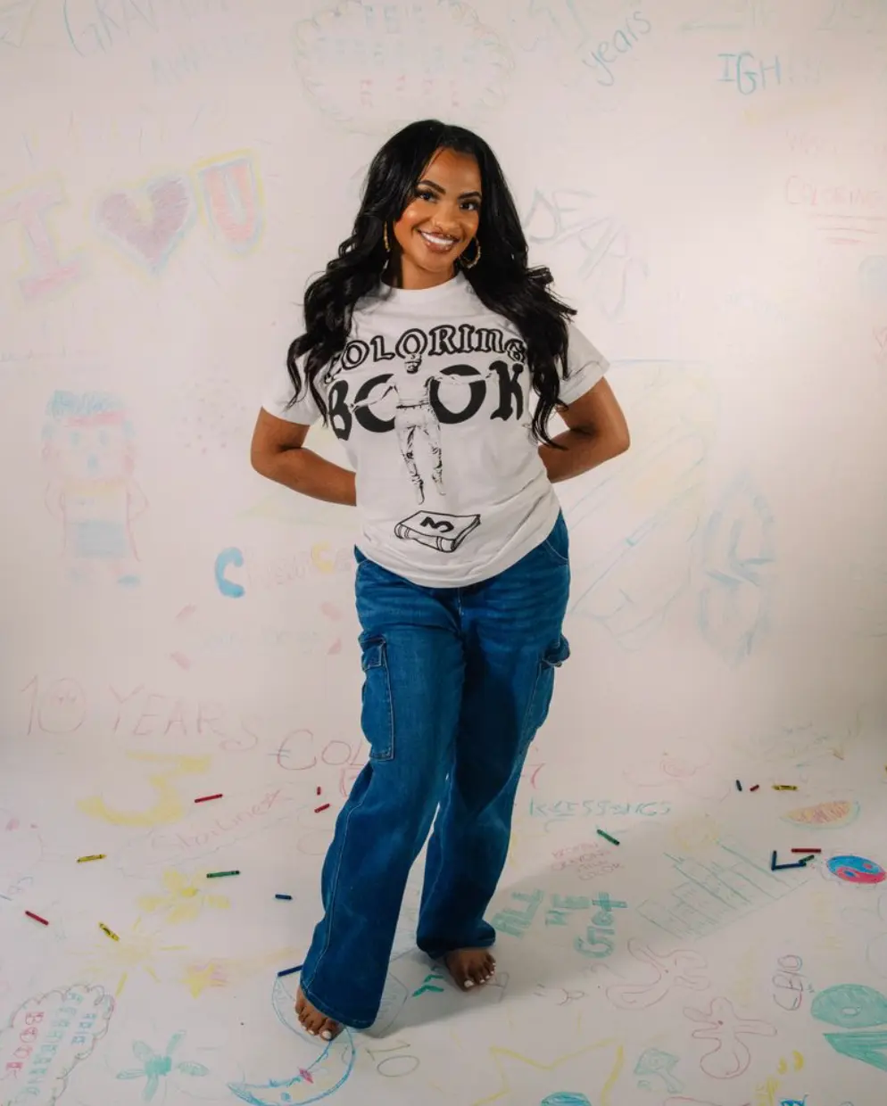 10 Years Coloring Book Tee