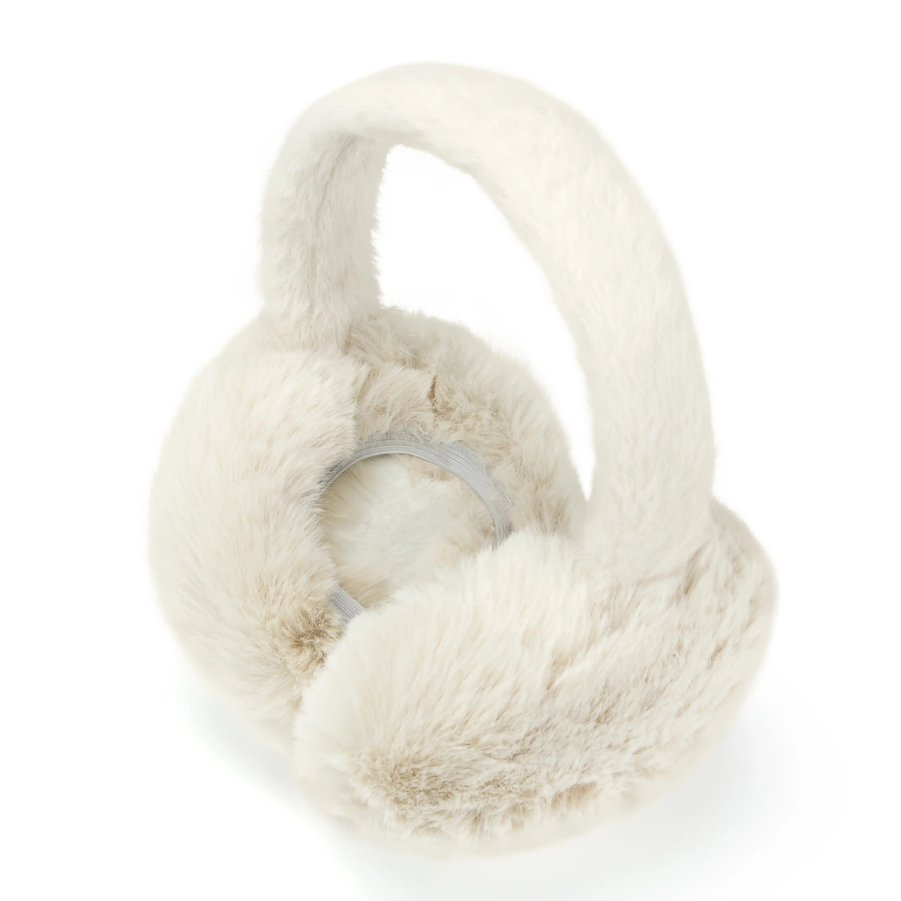 GOECI Women's Faux Fur Winter Earmuffs, Warm Foldable Outdoor Ear Warmers for Girls